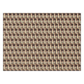 DEER IN DE BOSSTE Tafel Tafelkleed (Voorkant (Horizontaal))