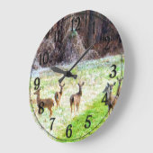 Deer in de Frost Grote Klok (Hoek)