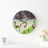 Deer in de Frost Grote Klok (Huis)