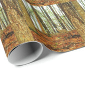 Deer in de Misty Pines Cadeaupapier (Rol Hoek)