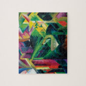 Deer in een klooster van Franz Marc Legpuzzel (Verticaal)