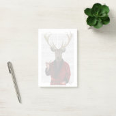 Deer in een rookjas post-it® notes (Kantoor)