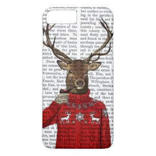Deer in Ski Sweater 2 iPhone 8 Plus / 7 Plus Hoesje