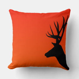 Deer in The Sunset Kussen