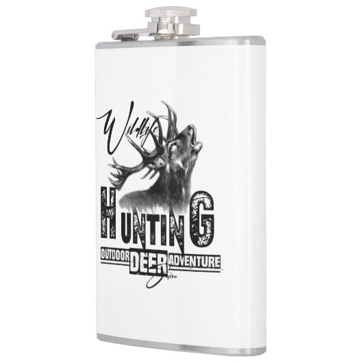 Deer-jacht, buitenavontuurlijk reismoug heupfles (Links)