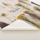 Deer Joyeux Noël et couverture Sherpa du Nouvel An (3/4)