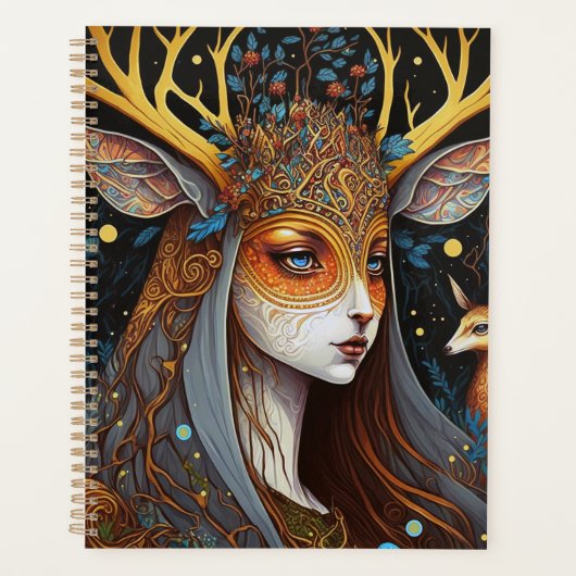 Deer Lady Imaginaire Art (Devant)