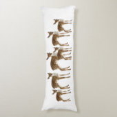 Deer Lichaamskussen (Voorkant Verticaal)