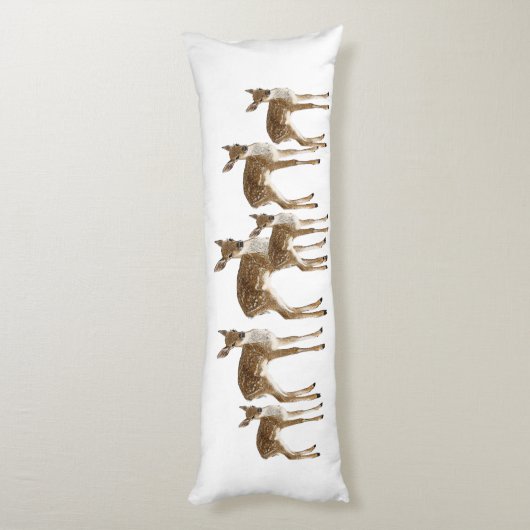 Deer Lichaamskussen (Achterkant (Verticaal))