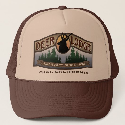 Deer Lodge Trucker Hat Pet (Voorkant)