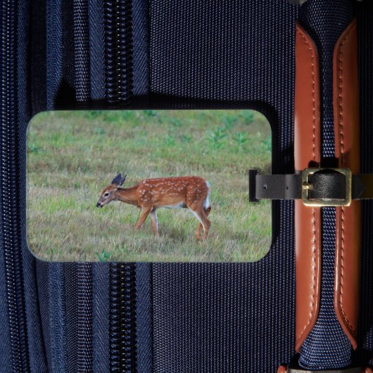 Deer Luggage Tag Bagagelabel (Voorkant Insitu 4)