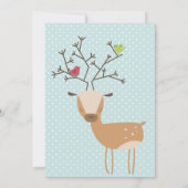 Deer met vogels (Achterkant)