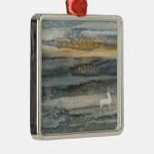 Deer Metalen Ornament (Rechts)