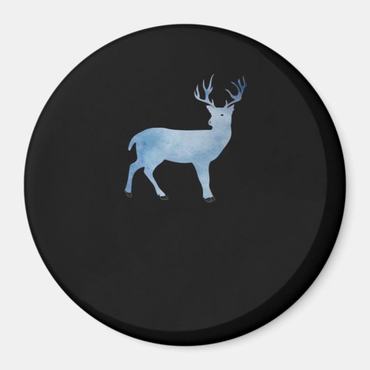 Deer Modern Artistic Design  Magneet (Voorkant)
