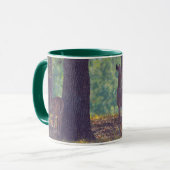 Deer Mother et Young Forest Art Mug Cup (Devant gauche)