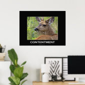 Deer Motivatie Poster (Thuiskantoor)
