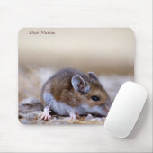 Deer Mouse op een Mousepad Muismat (Met muis)