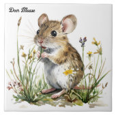 Deer Mouse Tegeltje (Voorkant)
