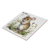 Deer Mouse Tegeltje (Zijkant)
