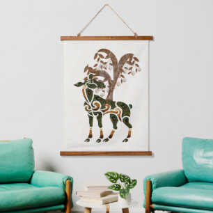 Deer One Hangend Wandkleed