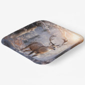 Deer Papieren Bordje (Gebogen)