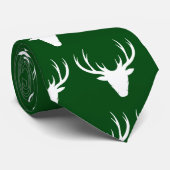 Deer Pattern Stropdas (Opgerold)