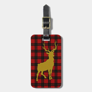 Deer Play Bagagelabel