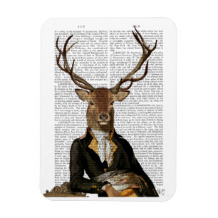 Deer Portrait Magneet
