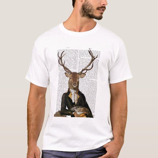 Deer Portrait T-shirt (Voorkant)