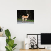 Deer Poster (Thuiskantoor)