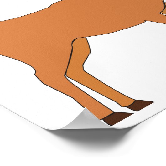 Deer Poster (Hoek)
