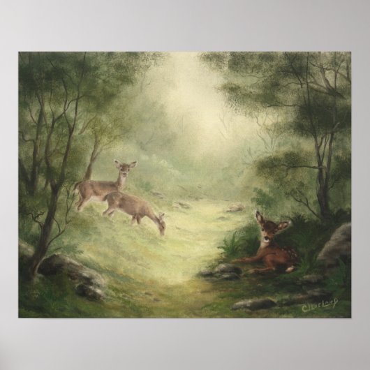 Deer Poster (Voorkant)