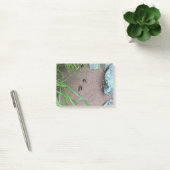 Deer print hoed voetprint wildlife Post-it Notes (Kantoor)