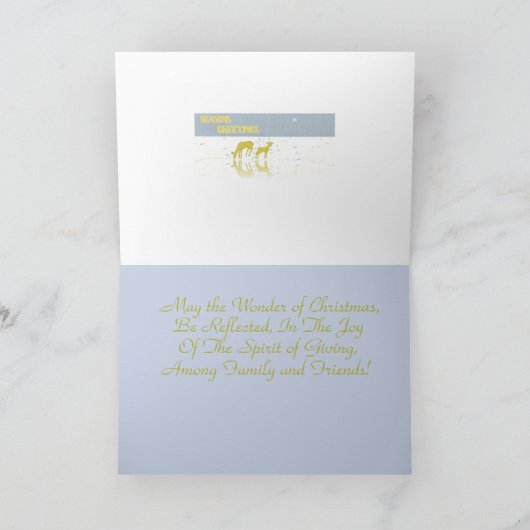 Deer Reflection Kaart (Binnen)