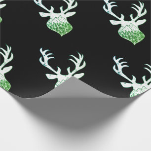 Deer, rendier, antler, pap-worp cadeaupapier