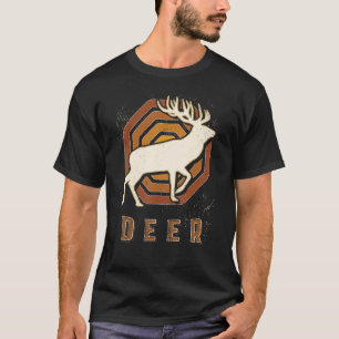 Deer  Retro Classic Animal Love T-shirt