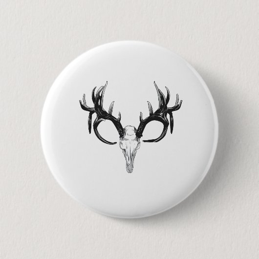 Deer Ronde Button 5,7 Cm (Voorkant)