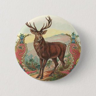 Deer Ronde Button 5,7 Cm