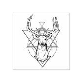 Deer Rubberstempel (Afrduk)