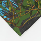 Deer Season "Deer in the Thickets" Fleece Deken (Hoek)