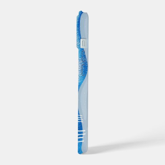 Deer Silhouette iPhone 15 Coque (Côté gauche)