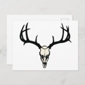 Deer Skull Briefkaart (Voorkant / Achterkant)