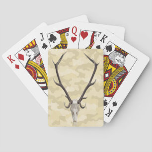 Deer Skull-spelkaarten Speelkaarten