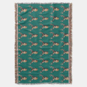 Deer Skull Throw Blanket Deken (Voorkant Verticaal)