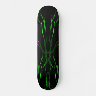 Deer Skull Tribal Tattoo - groen en zwart Skateboard