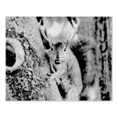 Deer Squirrelly Rubberstempel (Afrduk)