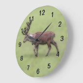 Deer Stag, digitale kunst. Grote Klok (Hoek)