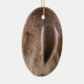Deer Tail Keramisch Ornament (Rechts)