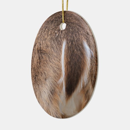 Deer Tail Keramisch Ornament (Links)