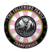 Deer Target Forest-illustraties Dartbord (Voorkant)